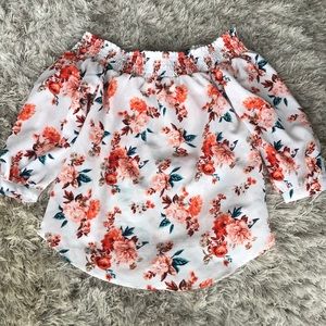 Rue21 off the shoulder shirt